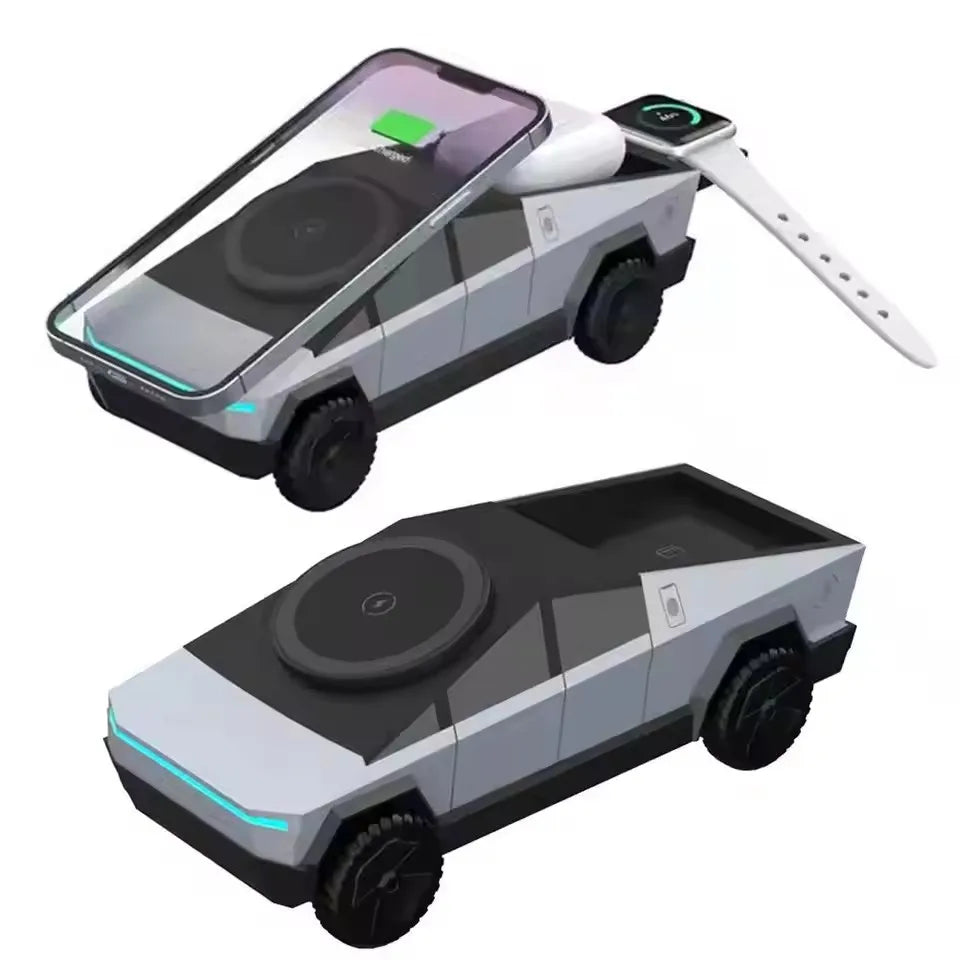 CyberDock™ 3-in-1 Magnetic Wireless Charger